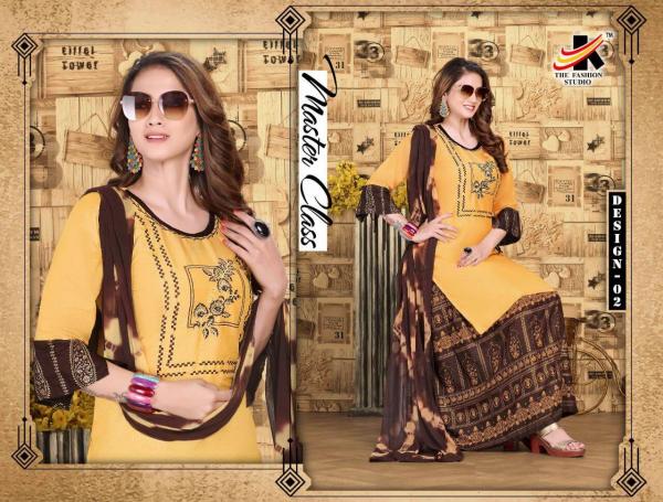 The Fashion Studio Nafisa Rayon Embroidery Designer Readymade Salwar Collection